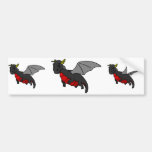 Plate bumper stickers