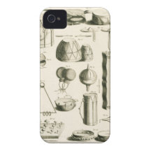 Plate II: Ancient and modern percussion instrument iPhone 4 Case