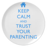 Plate "Keep Calm" Motivation motivational