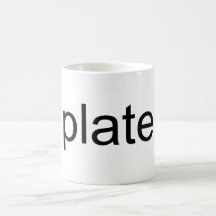 Plate Mug