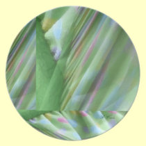 Plate of Pink and Green Gauze plates