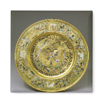 Plate owned by Tsar Alexei Mikhailovich Romanov Magnet