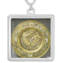 Plate owned by Tsar Alexei Mikhailovich Romanov Pendant