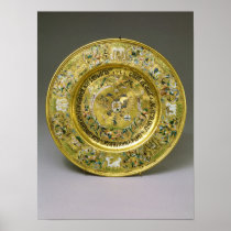 Plate owned by Tsar Alexei Mikhailovich Romanov Print