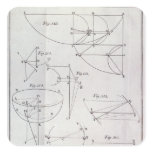 Plate XIX, Illustrating Proposition LXV Square Stickers