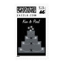 PLATINUM GRAY WEDDING CAKE STAMP