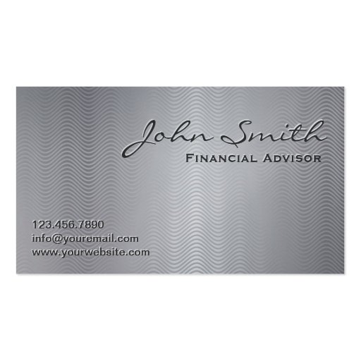 platinum business card