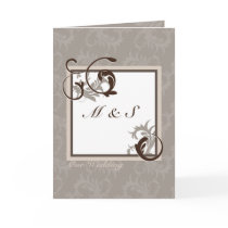 Platinum Swirls Wedding Invitation cards