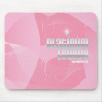 PlatinumLounge Pink Mouse Pad! mousepads by platinumlounge PlatinumLounge Pink Mouse Pad! mousepads
