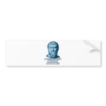 Plato: A Good Decision is Based on Knowledge bumper stickers