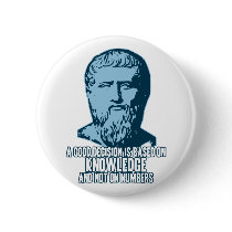 Plato: A Good Decision is Based on Knowledge buttons