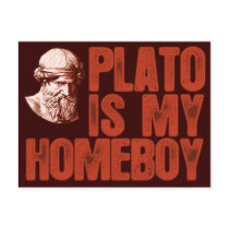 Plato Is My Homeboy Postcards