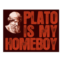 Plato Is My Homeboy Postcards