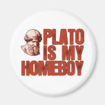 Plato Is My Homeboy Refrigerator Magnets