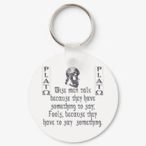 Plato keychains by nakedzealot Plato keychains