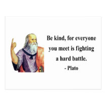 Plato Quote 1b postcards