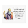 Plato Quote 2b Post Card