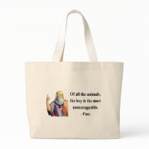 Plato Quote 4b bags