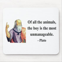 Plato Quote 4b mousepads