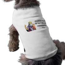 Plato Quote 4b pet clothing