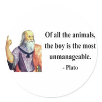 Plato Quote 4b stickers