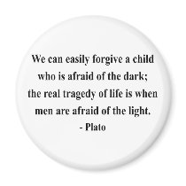 Plato Quote 5a magnets
