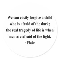 Plato Quote 5a stickers