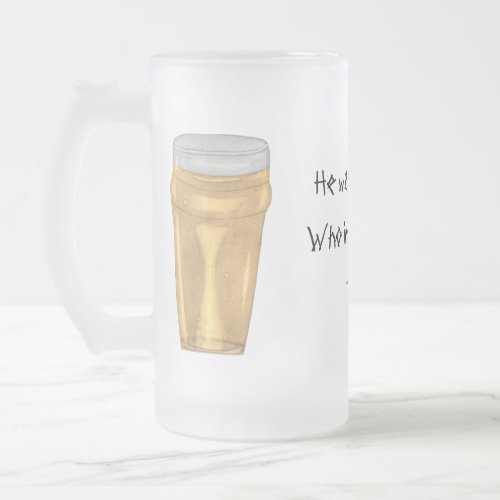 Plato Quote Beer Mug mug