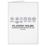 Platonic Solids As Derived From The Fruit Of Life cards
