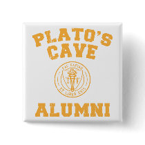 Plato's Cave Alumni Button by strk3 Plato's Cave Alumni Button