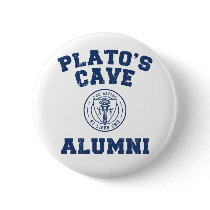 Plato's Cave Alumni Button by strk3 Plato's Cave Alumni Button