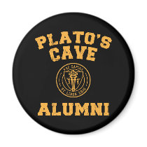 Plato's Cave Alumni Magnet by strk3 Plato's Cave Alumni Magnet
