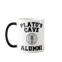 Plato's Cave Alumni Mug by strk3 Plato's Cave Alumni Mug