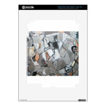 Plato's Metallic Symposium (abstract cubism) Skins For iPad 3