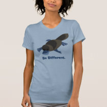 platy1, Be Different.  t-shirts