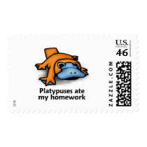 Platypuses ate my Homework Postage
