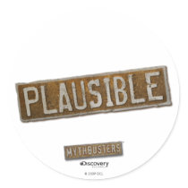 Plausible Sticker