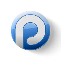 Plaxo logo button