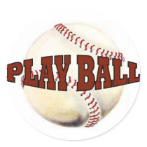 PLAY BALL #1 stickers by thehotbutton PLAY BALL #1 stickers