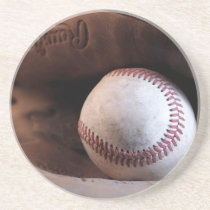 "Play ball" coasters