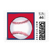 Play Ball Postage Stamp