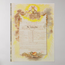 Play-bill for 'The Magic Flute' Print