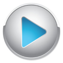 PLAY BUTTON STICKER