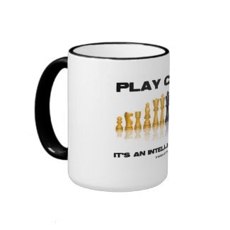 Play Chess It's An Intelligent Game mug