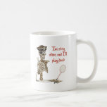 Play Dead Badminton Pirate Mugs