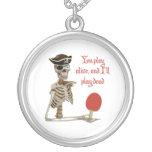 Play Dead Pirate Ping Pong Pendant