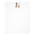 Play Dead Pirate Ping Pong Personalized Letterhead