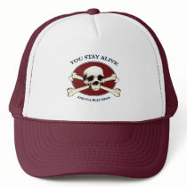 Play Dead Pirate Skull Hat