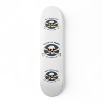 Play Dead Pirate Skull Skateboard Decks