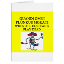 play dead proverb cards